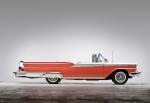 Ford Galaxie Skyliner Retractable Hardtop Red 1959 года